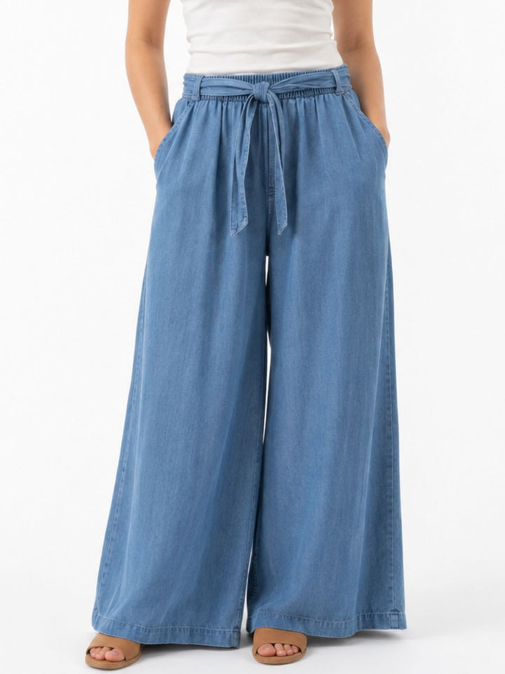 Splash of Color Culotte Damen Jeans
