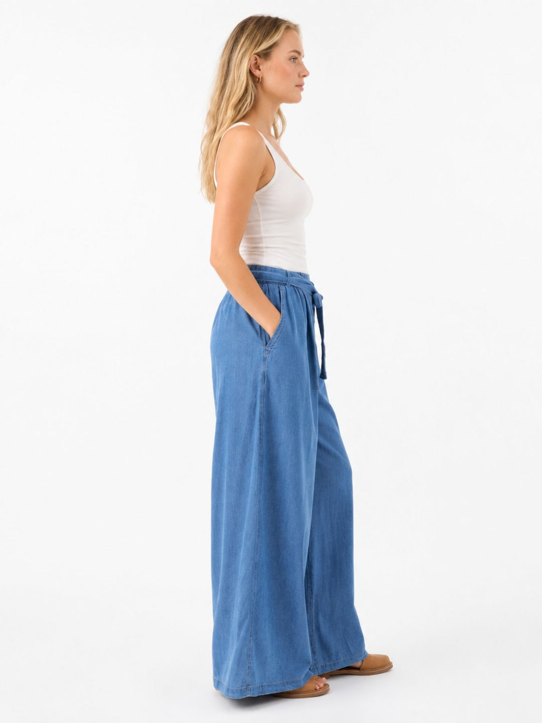 Splash of Color Culotte Damen Jeans