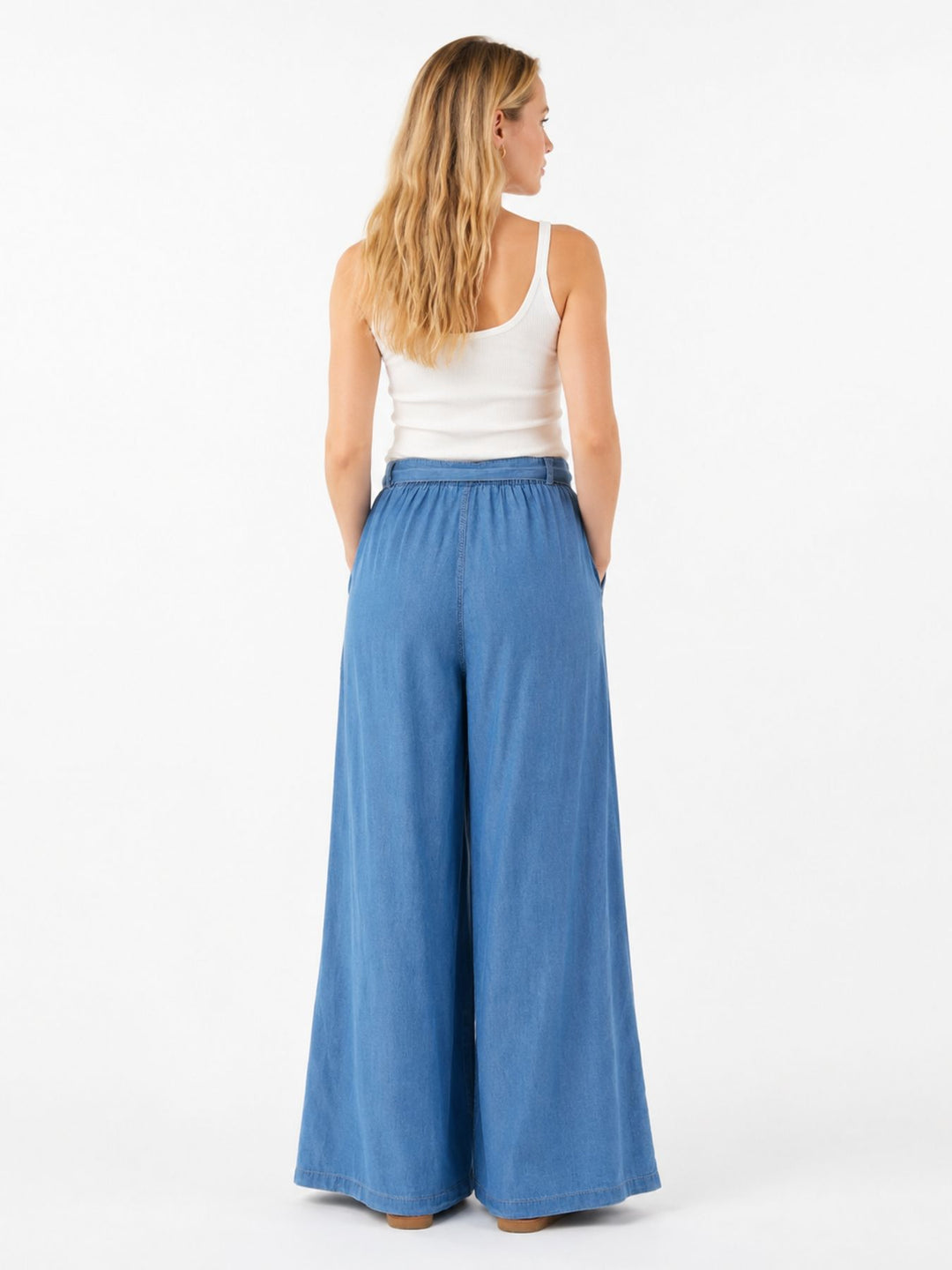 Splash of Color Culotte Damen Jeans