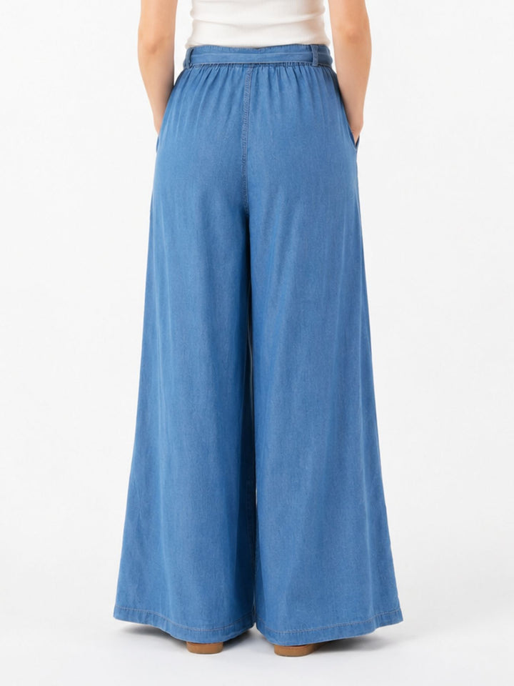 Splash of Color Culotte Damen Jeans
