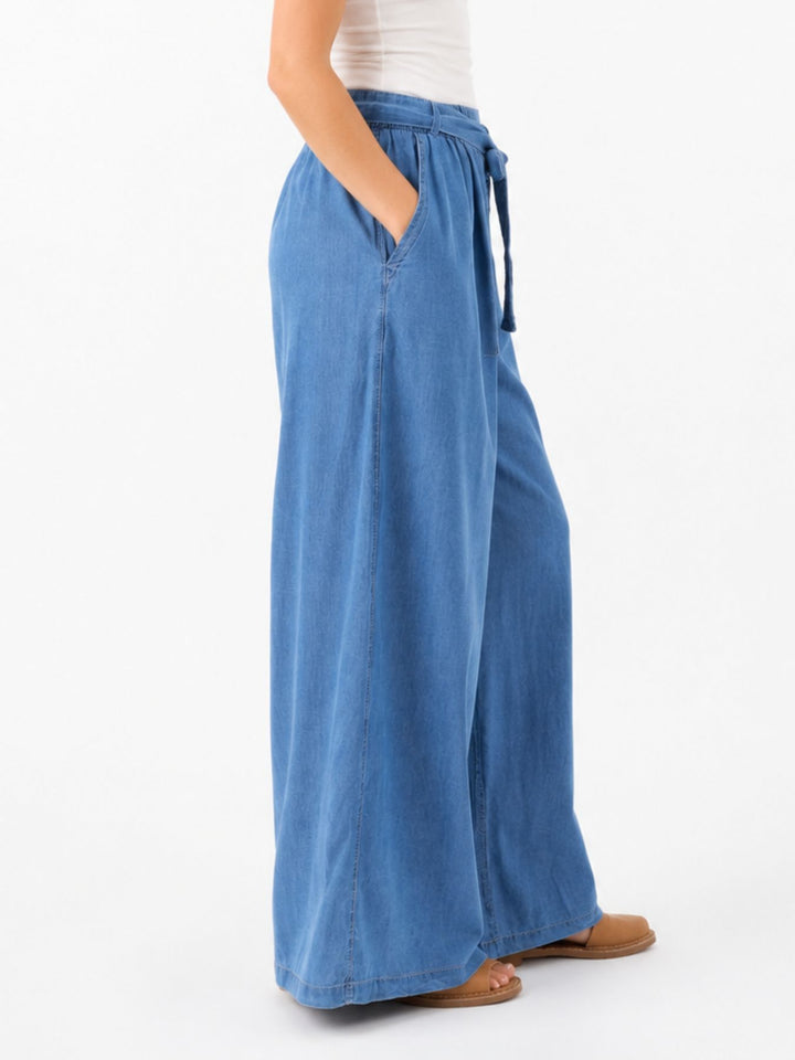 Splash of Color Culotte Damen Jeans
