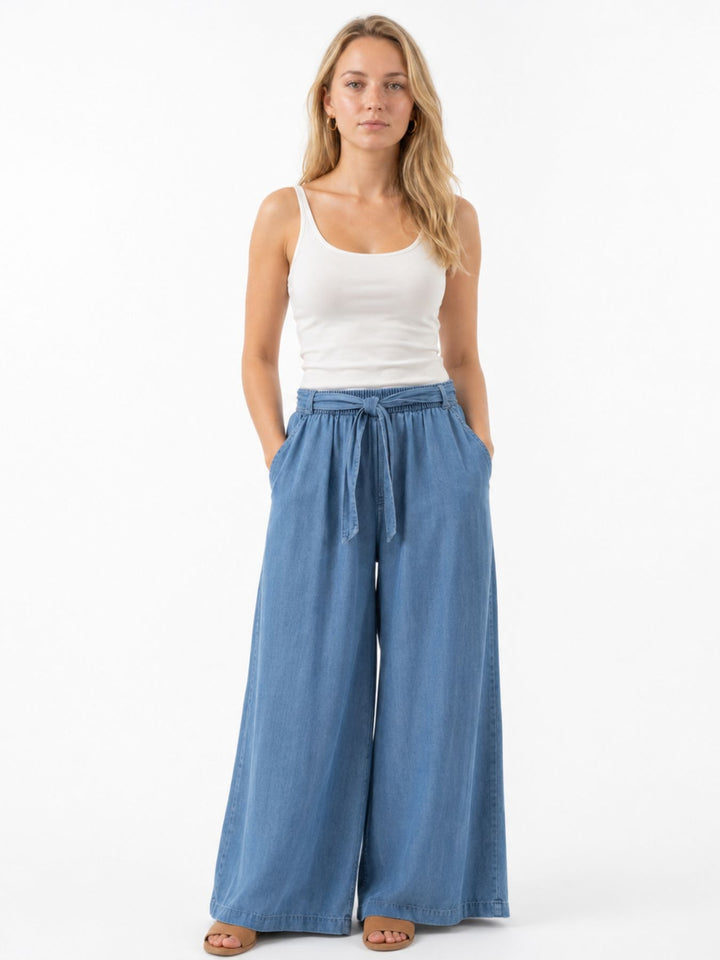 Splash of Color Culotte Damen Jeans