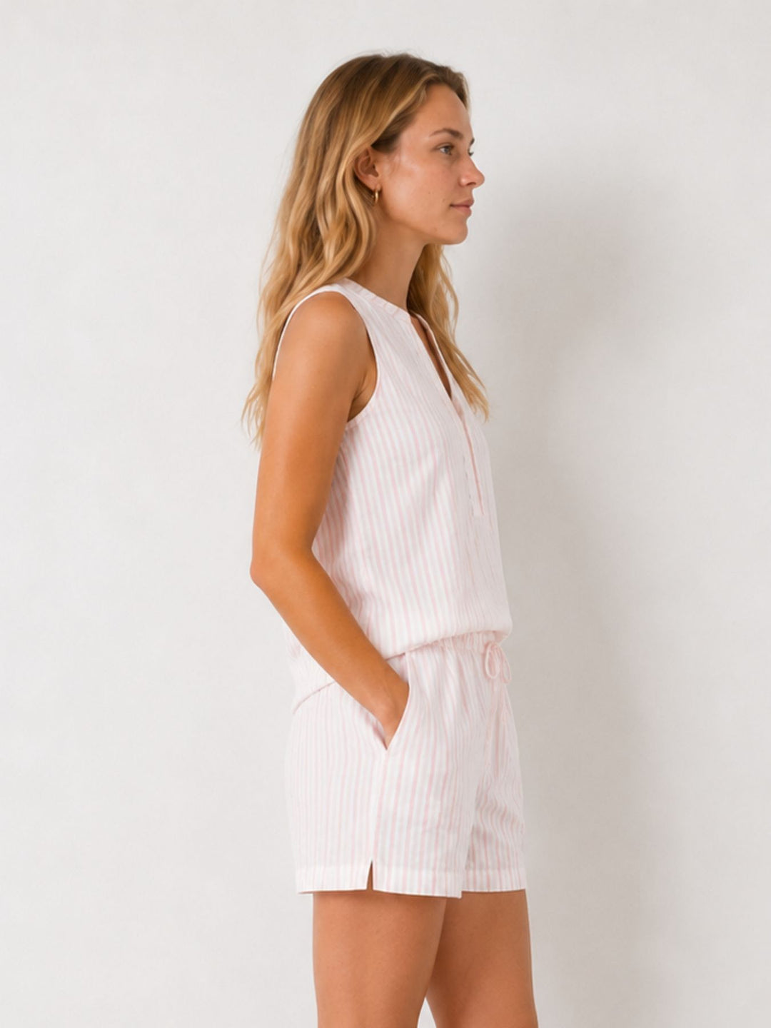 Authentic Style Bluse Damen ohne Arm