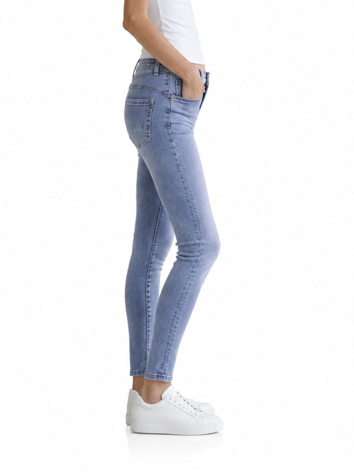 Splash of Color Skinny Jeans Damen