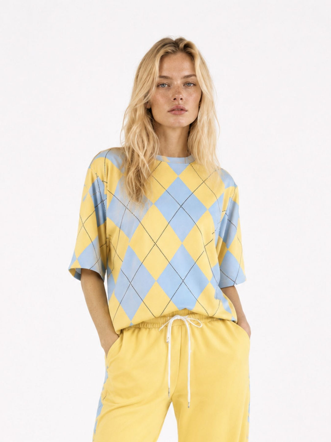 Jamie Moda Damen Set Jogginghose T-Shirt