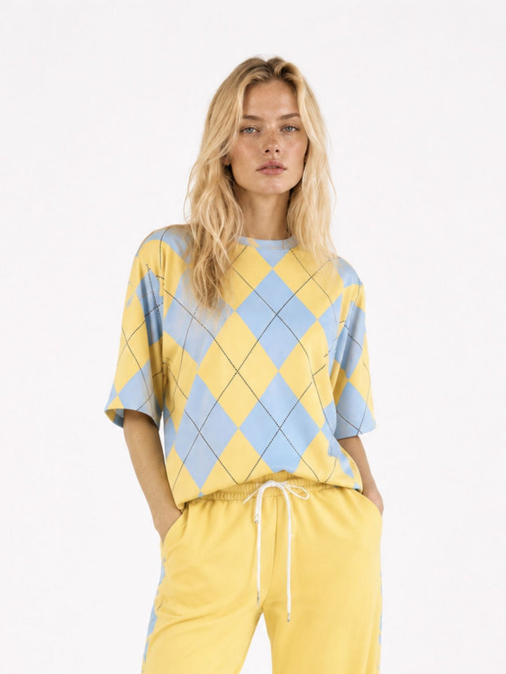 Jamie Moda Damen Set Jogginghose T-Shirt