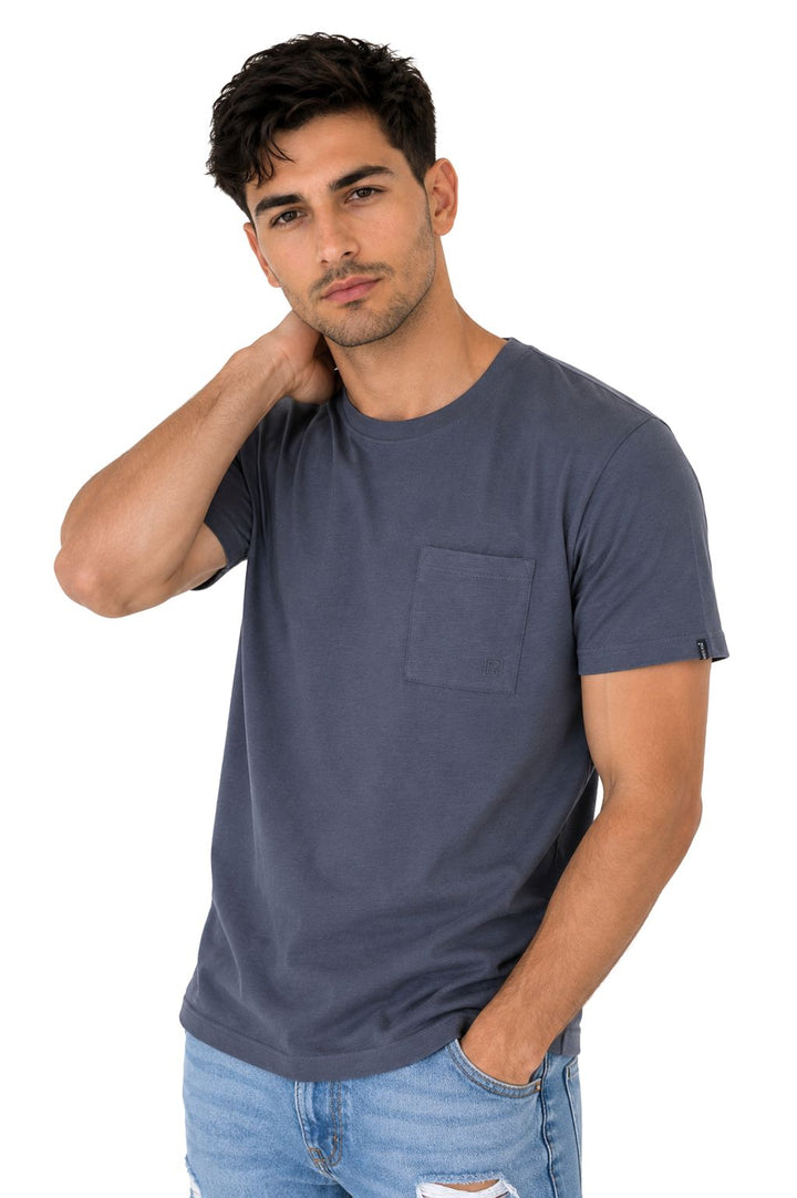 Ray Herren T-Shirt mit Brusttasche