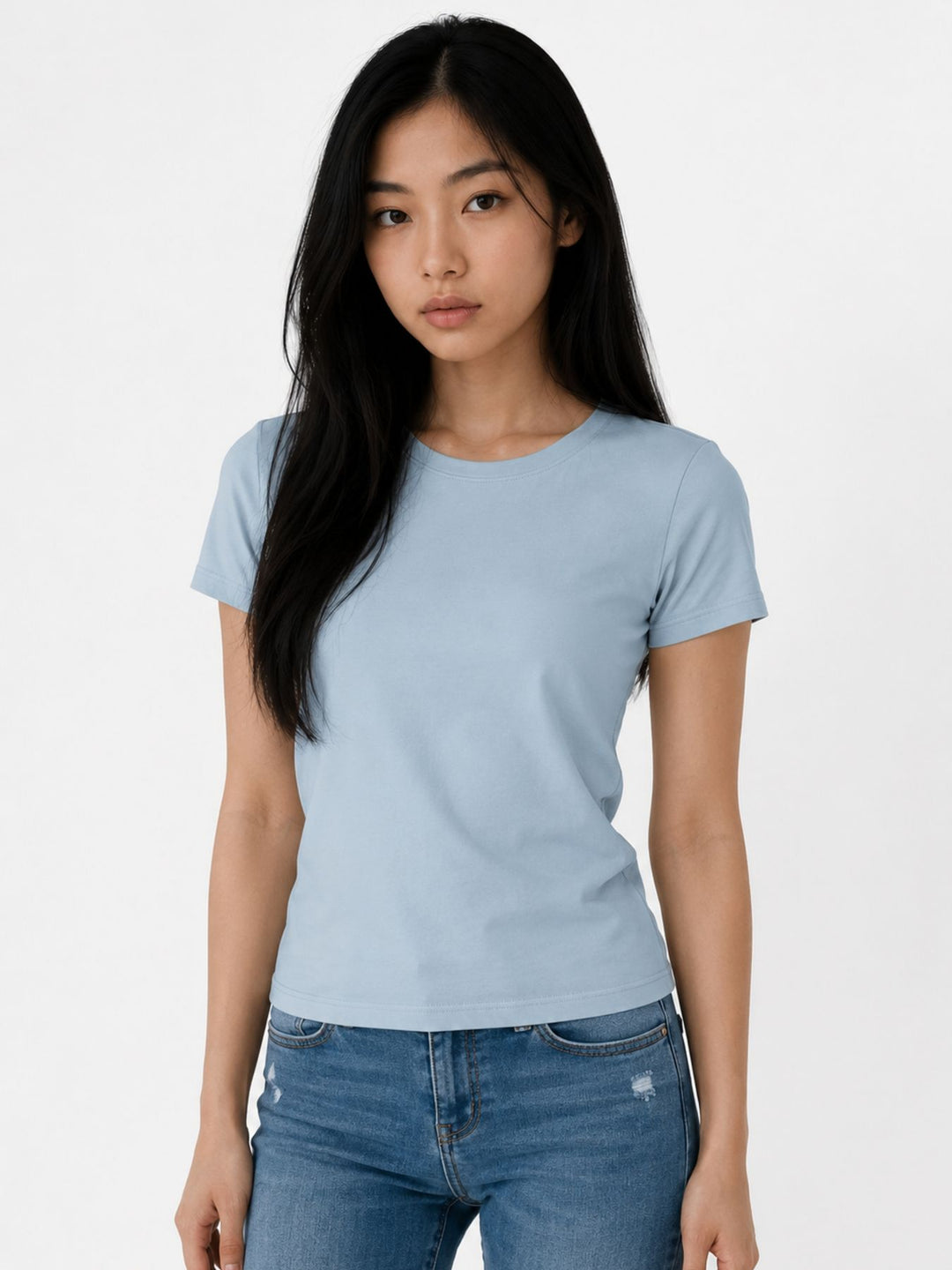 ONLHAPPY S/S O-NECK TEE CS PR JRS Winter Sky
