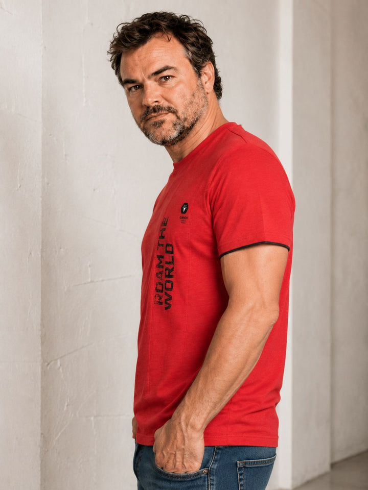 SOQUESTO Herren T-Shirt Baumwolle