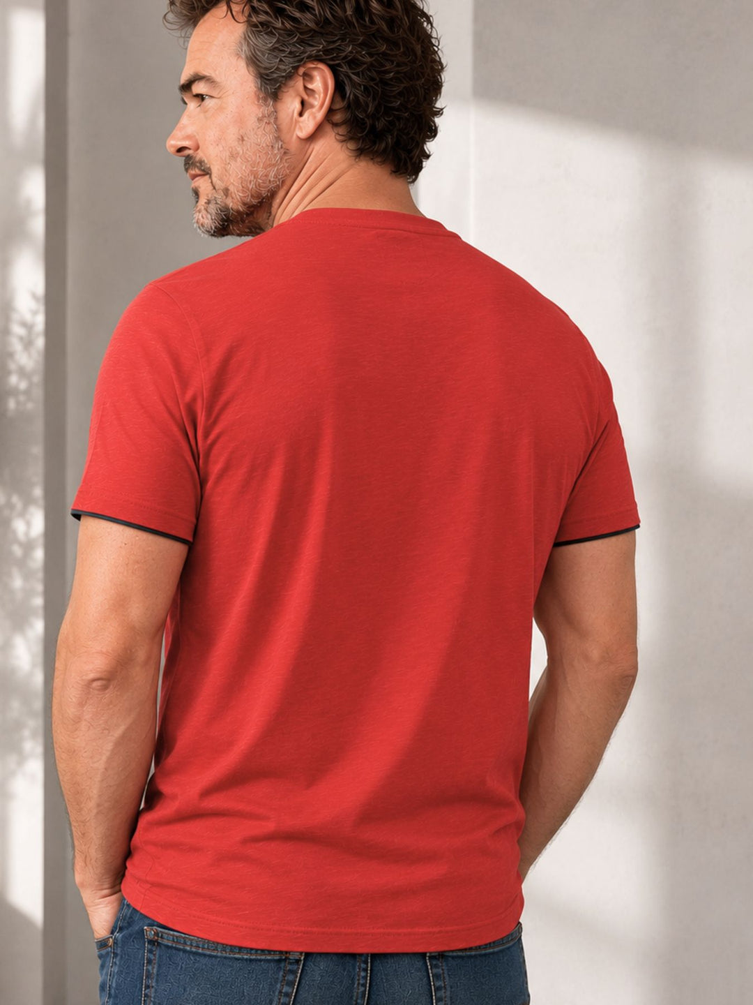 SOQUESTO Herren T-Shirt Baumwolle