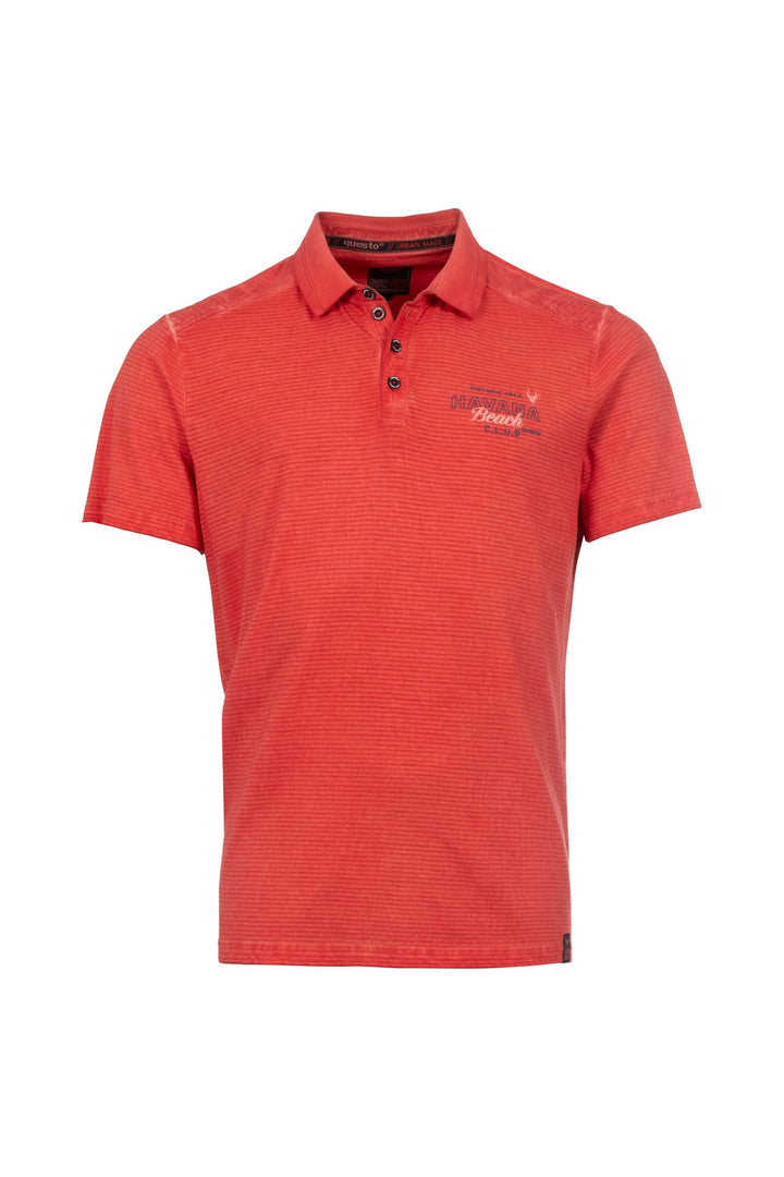 SOQUESTO Poloshirt Herren Streifen