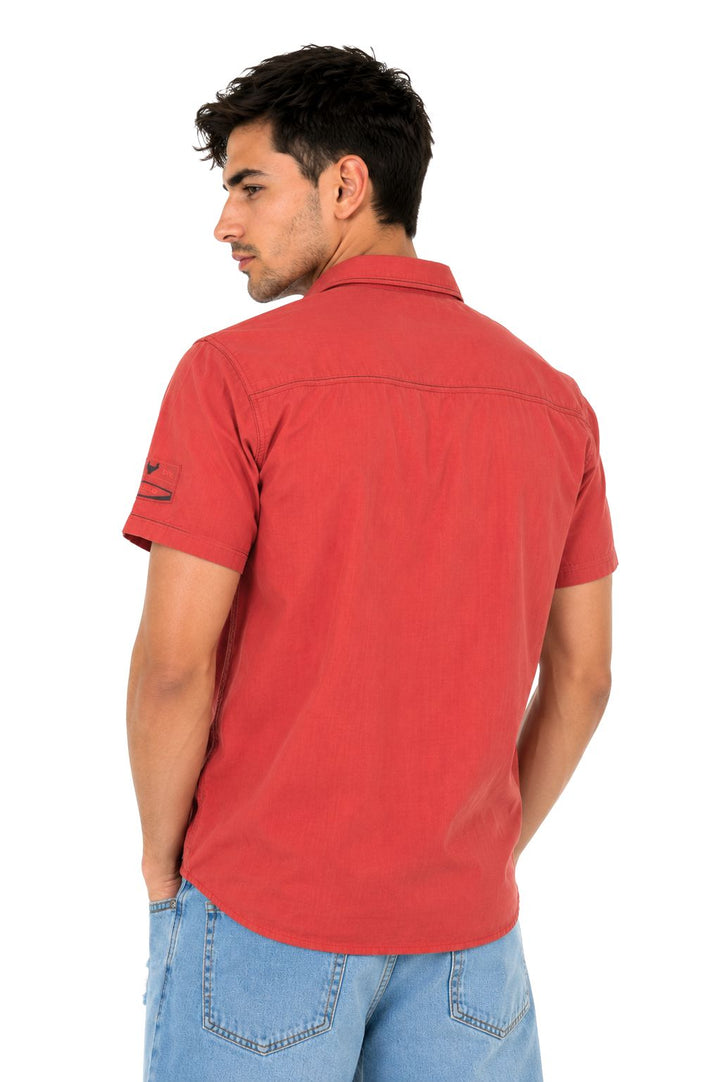 SOQUESTO Kurzarm Hemd Herren