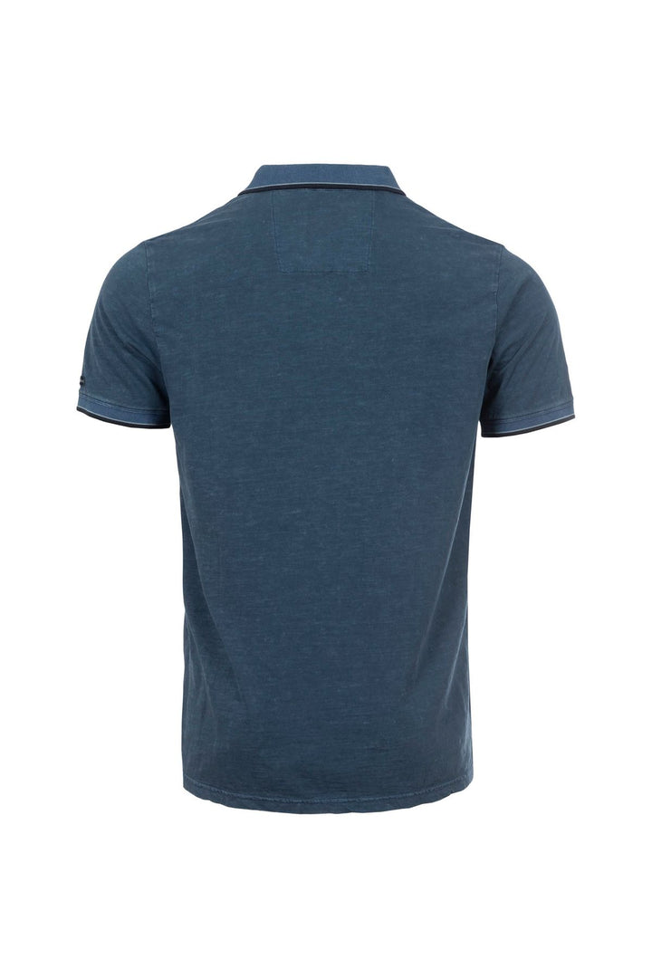 SOQUESTO Poloshirt Herren Used-Look
