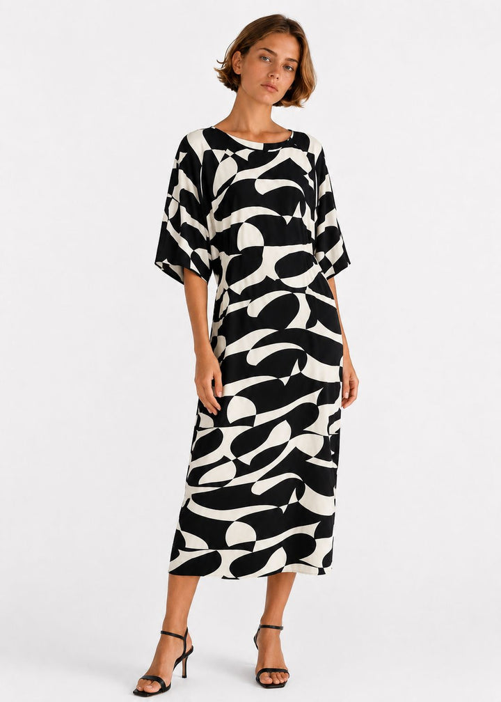 Soyaconcept Tailliertes Kleid Damen