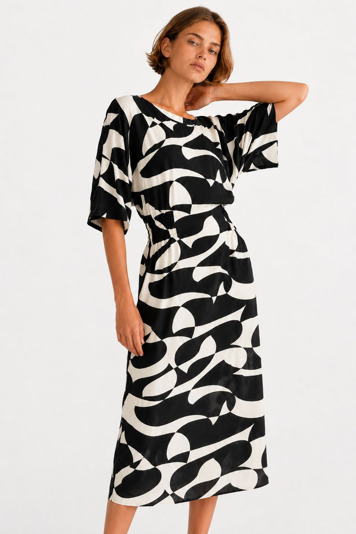 Soyaconcept Tailliertes Kleid Damen