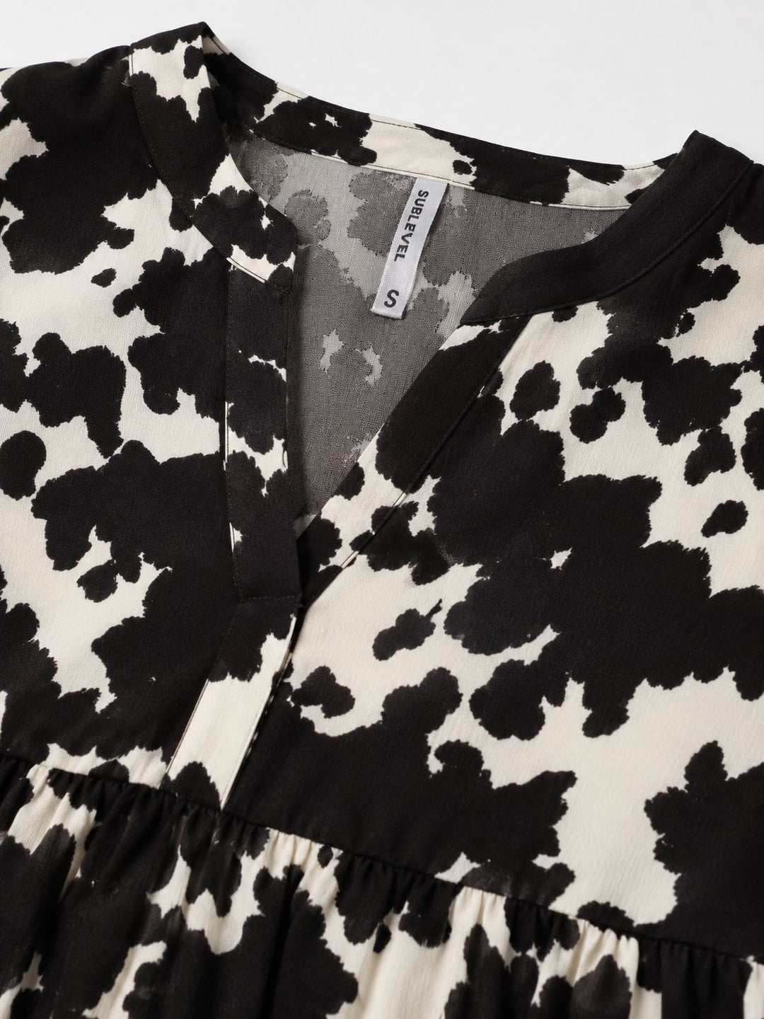 Authentic Style Kleid Tierprint Stufenschnitt