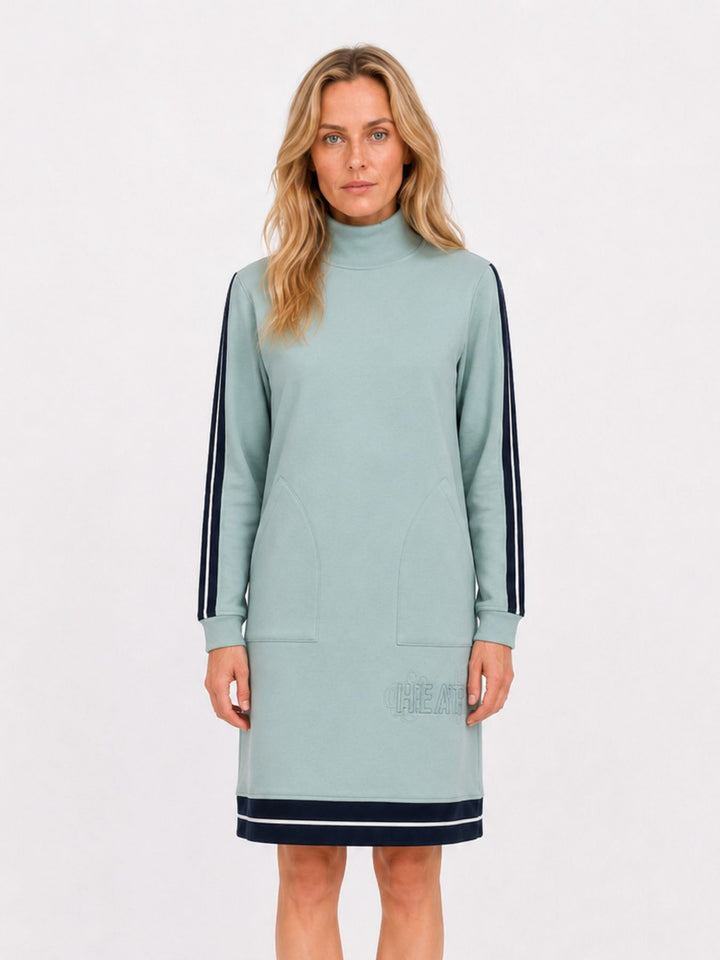 SOQUESTO Sweatkleid kurz