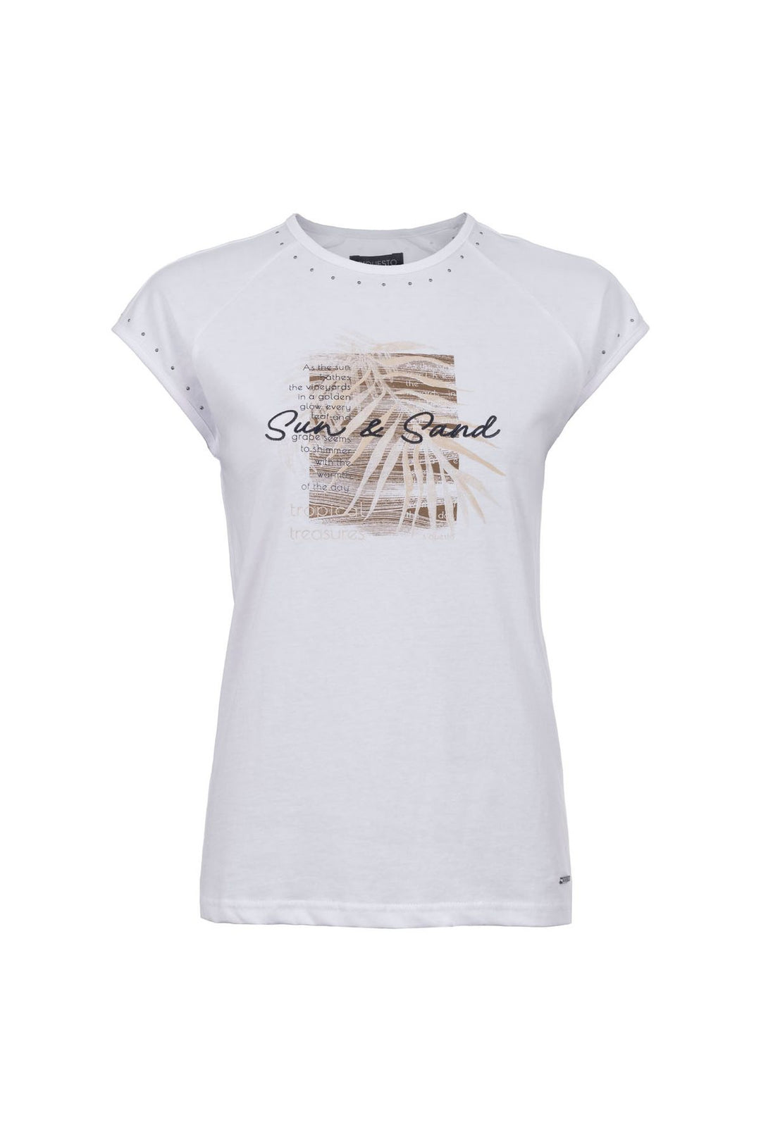 SOQUESTO Damen T-Shirt Raglanärmel