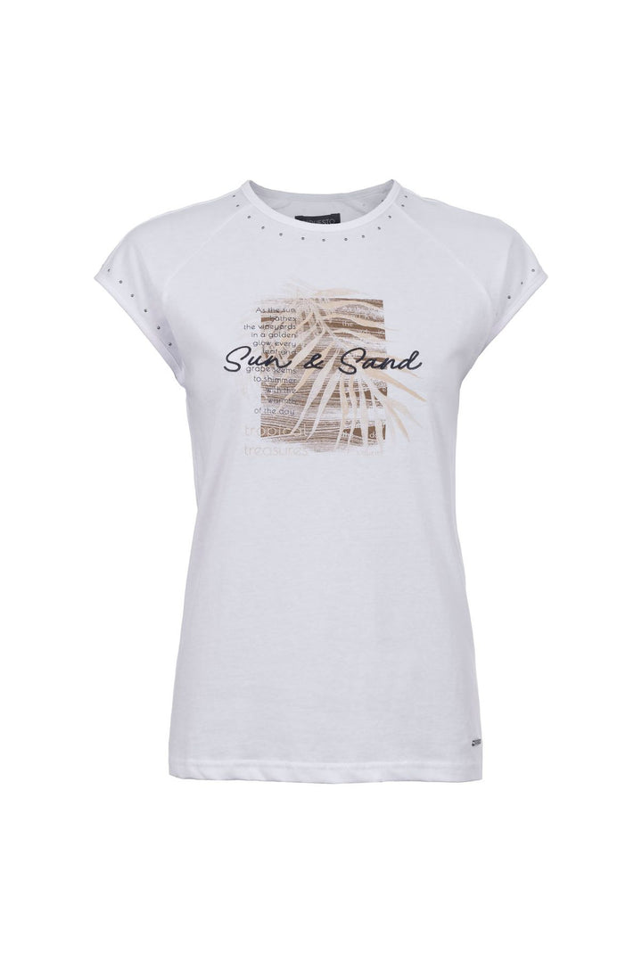 SOQUESTO Damen T-Shirt Raglanärmel