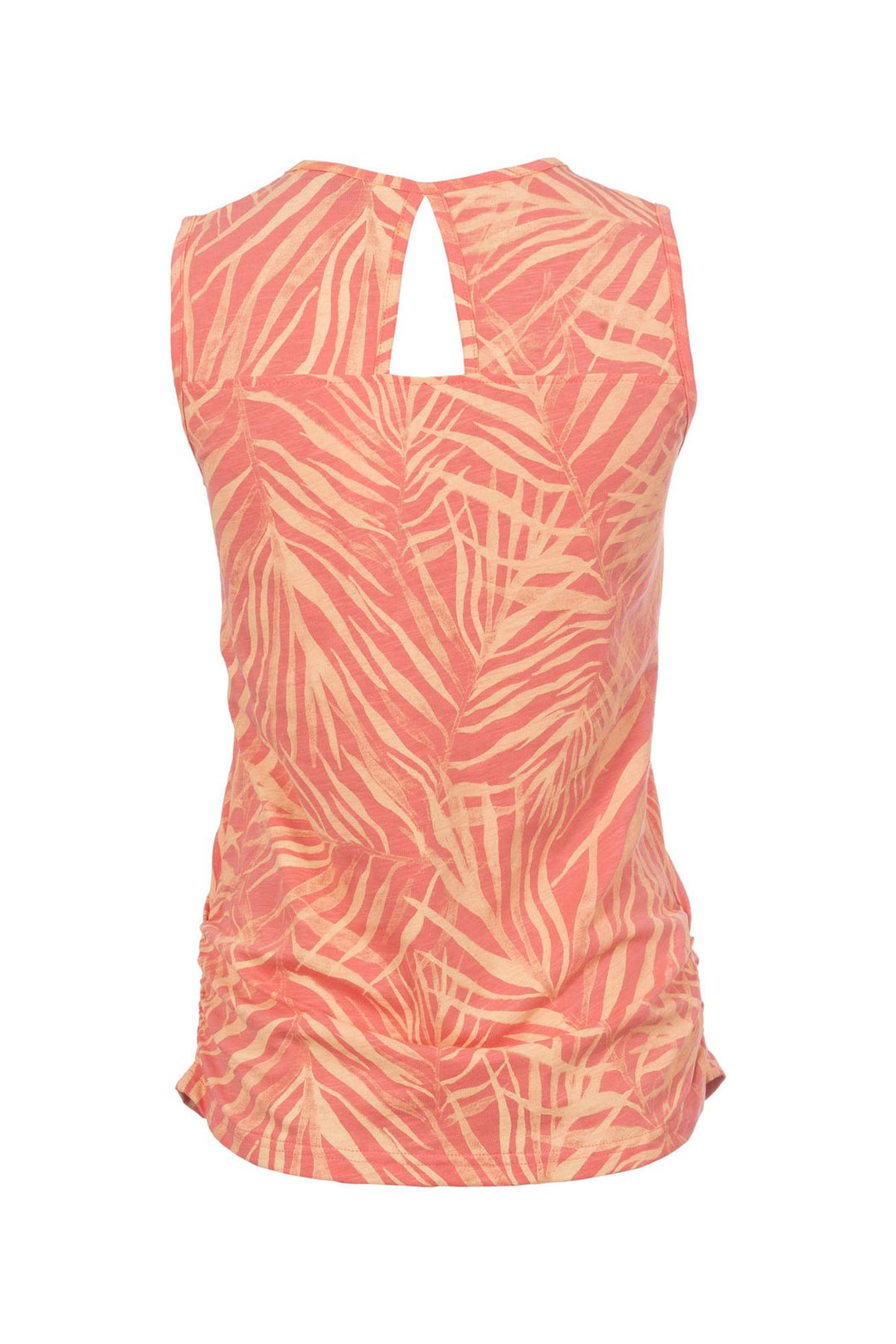 SOQUESTO Damen Top Palmen Cut-Out