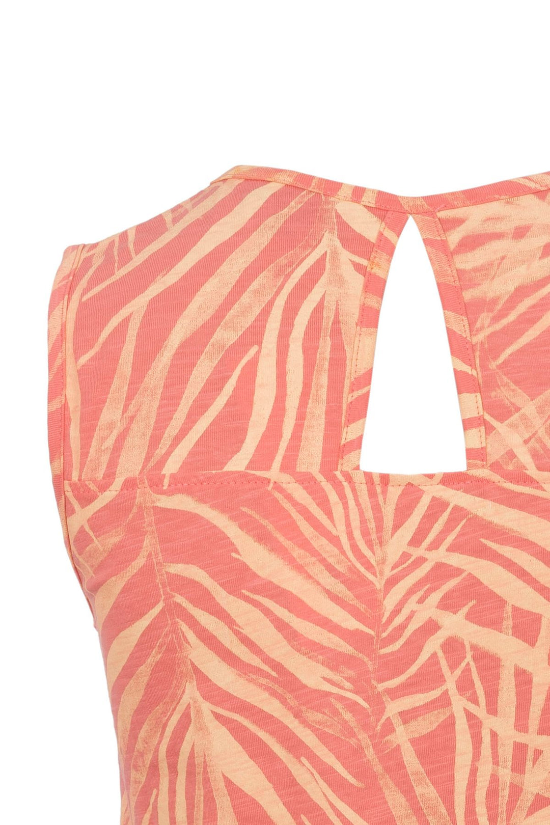 SOQUESTO Damen Top Palmen Cut-Out