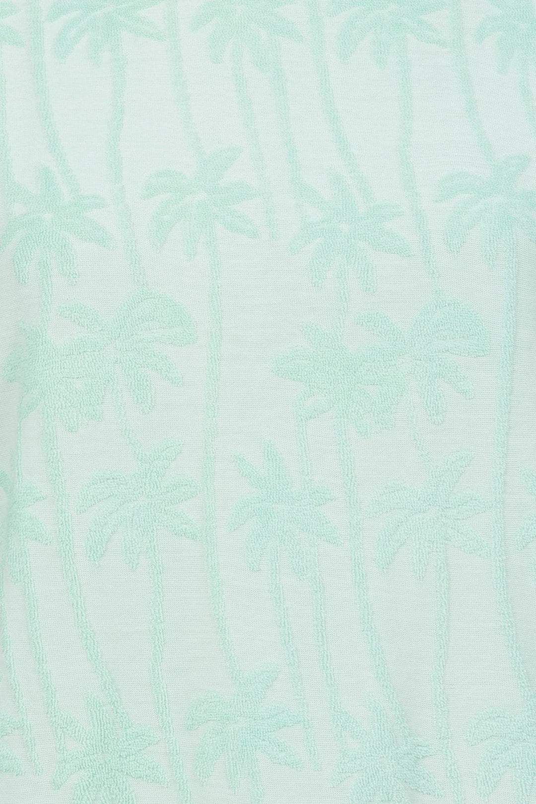 SOQUESTO Damen T-Shirt Palmenmuster