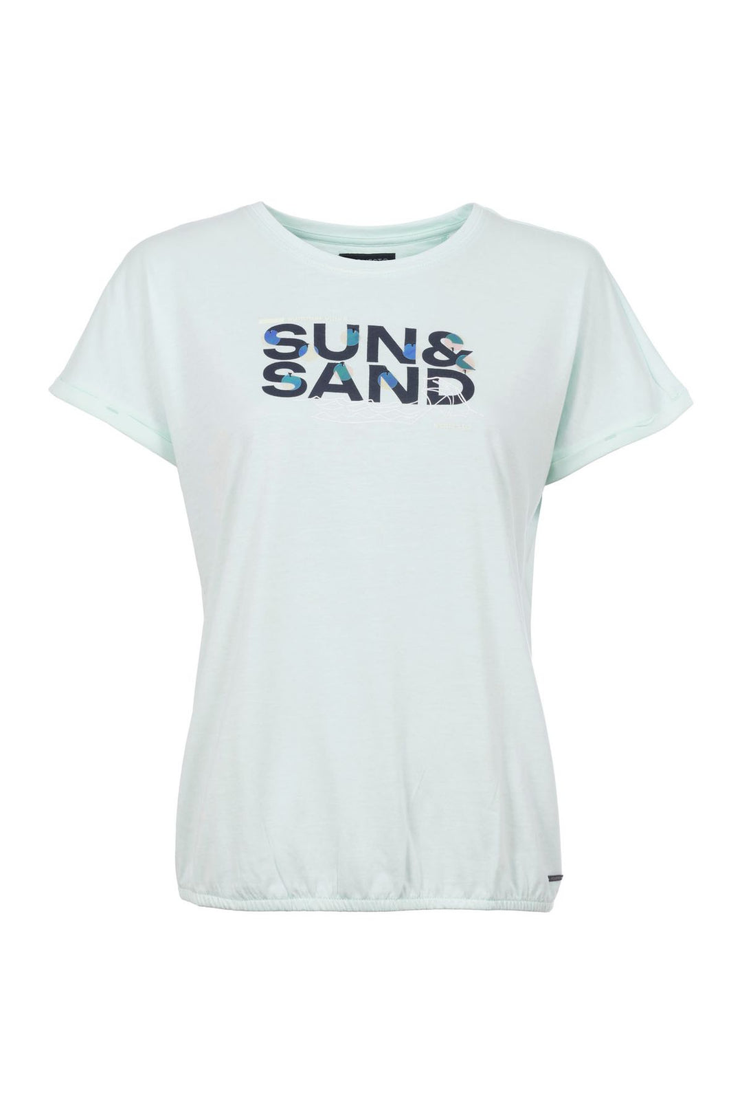 SOQUESTO Damen T-Shirt Pailletten