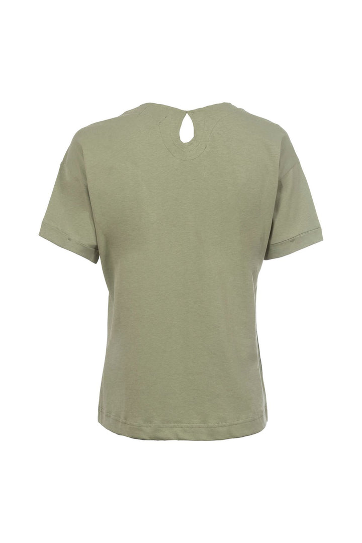 SOQUESTO T-Shirt Damen Schlüsselloch