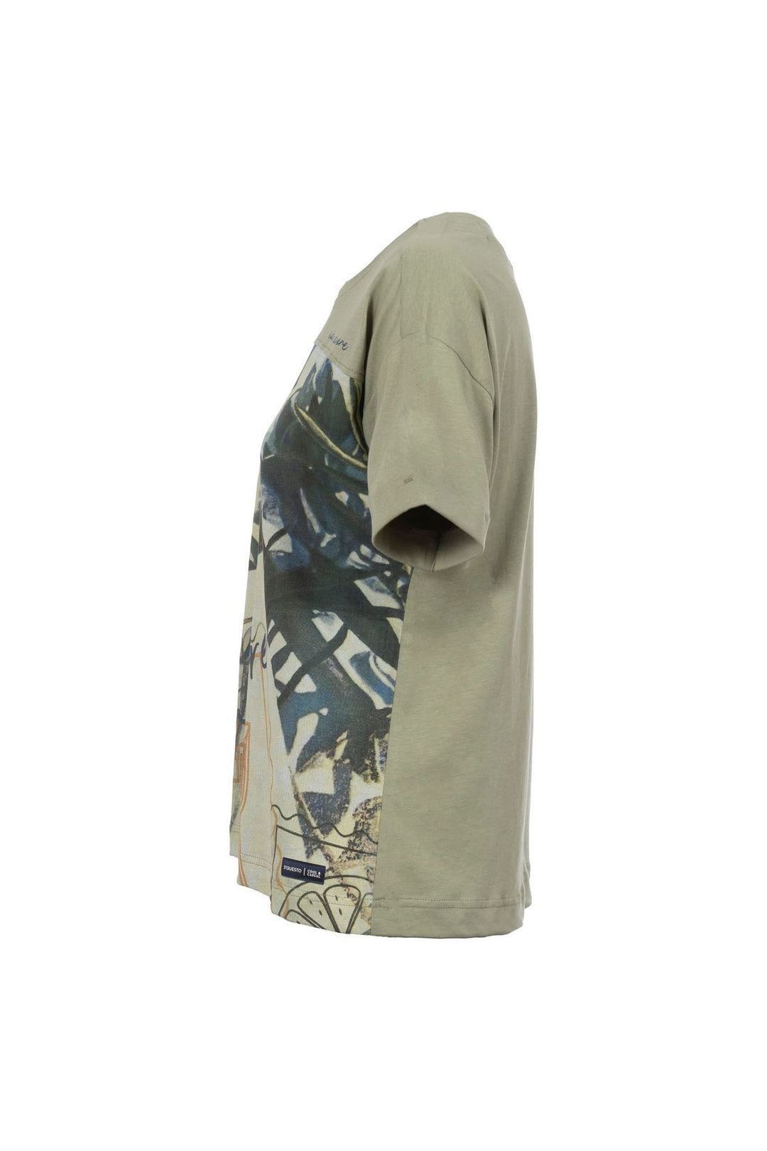 SOQUESTO T-Shirt Damen Schlüsselloch