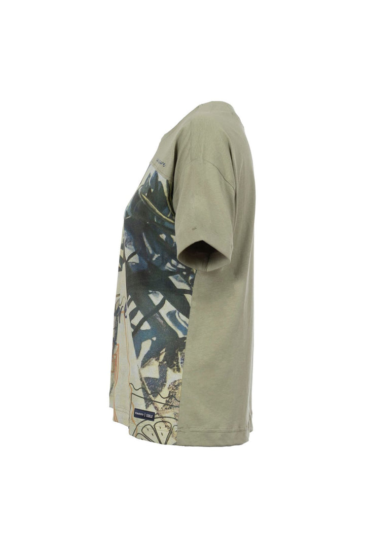 SOQUESTO T-Shirt Damen Schlüsselloch