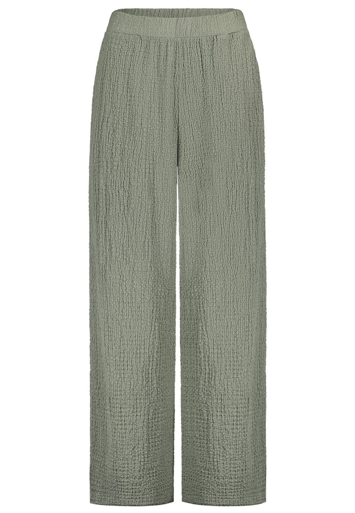 Authentic Style Damenhose Crinkle Optik
