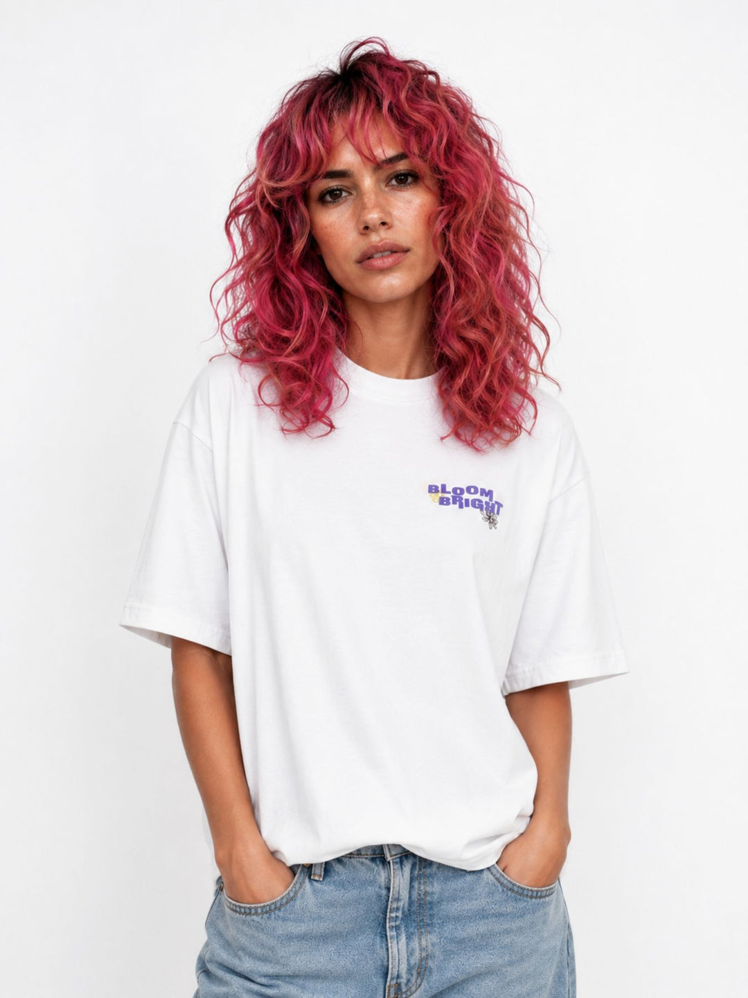 Authentic Style Damen T-Shirt Baumwolle