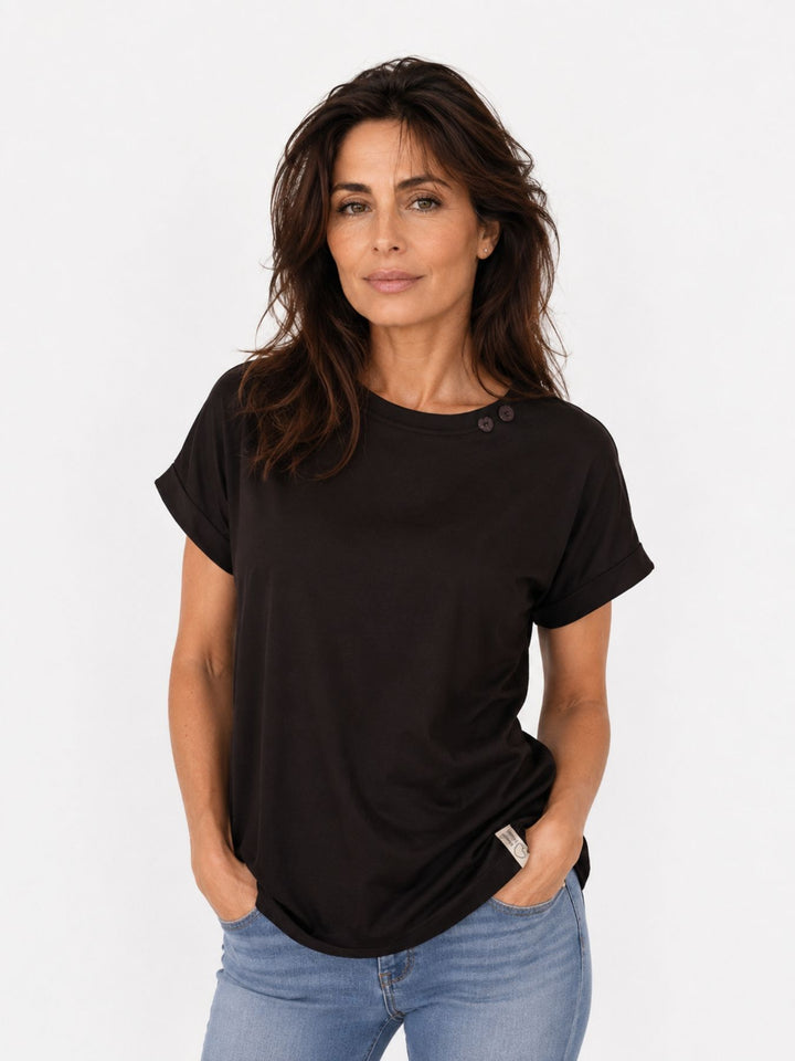 Authentic Style Damen Kurzarmshirt
