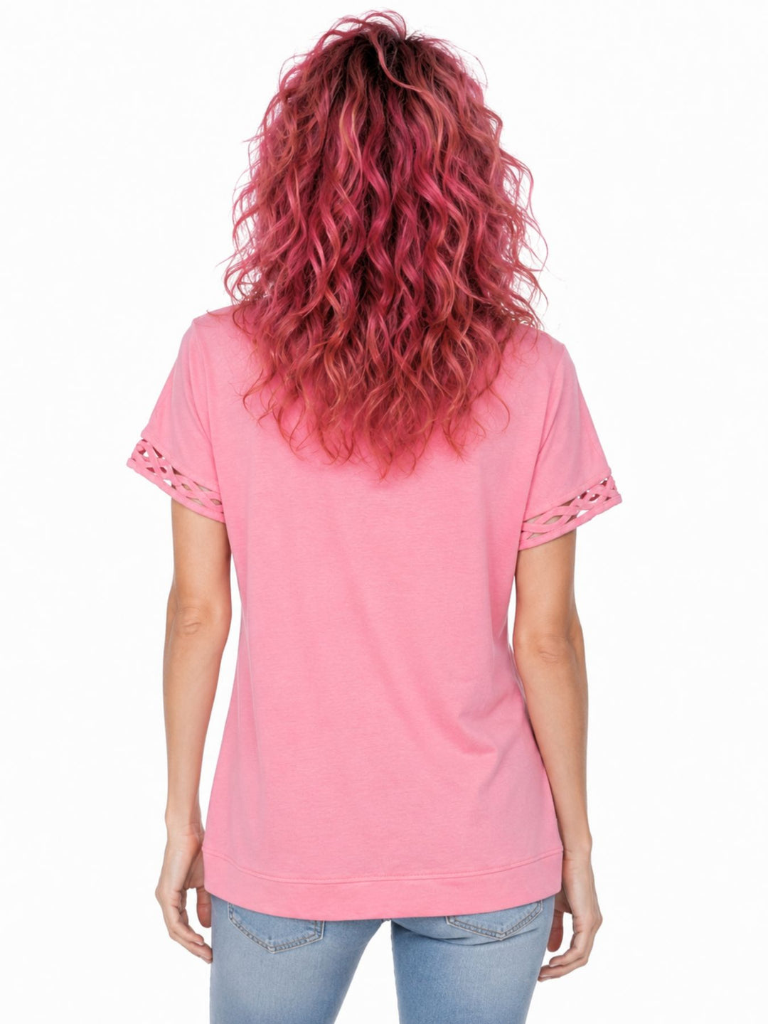 SOQUESTO Damen T-Shirt mit Glitzersteine