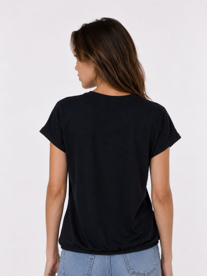 SOQUESTO Damen T-Shirt Pailletten