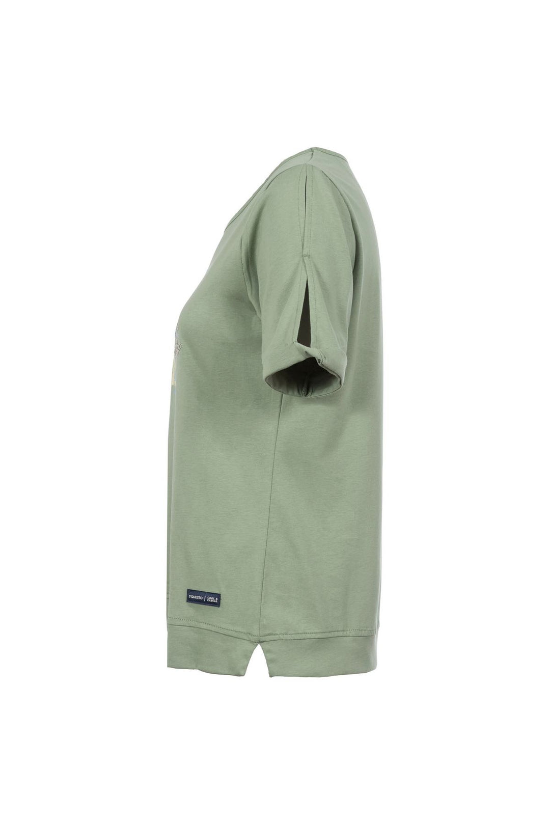 SOQUESTO Damen T-Shirt Baumwolle