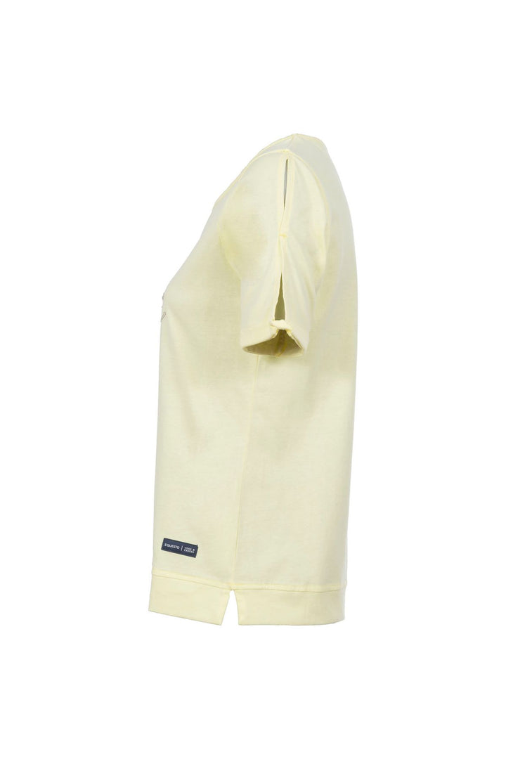 SOQUESTO Damen T-Shirt Baumwolle