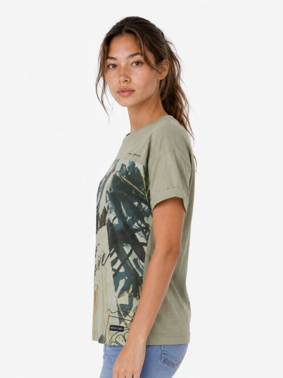 SOQUESTO T-Shirt Damen Schlüsselloch