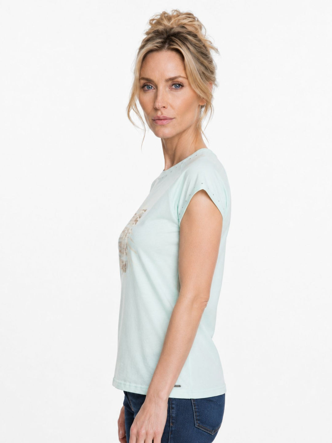 SOQUESTO Damen T-Shirt Raglanärmel