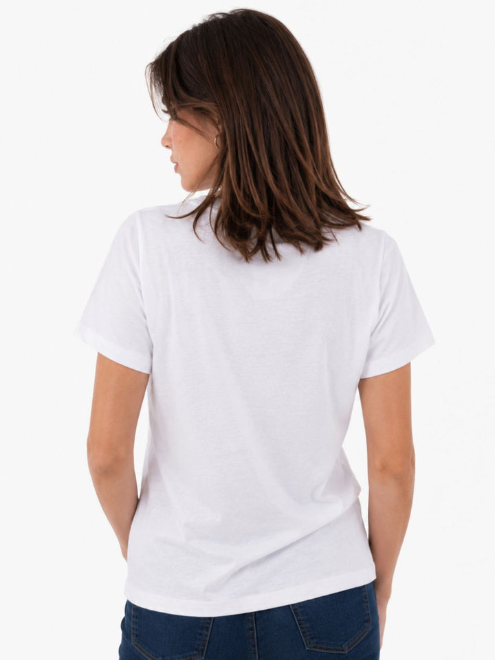 SOQUESTO Damen T-Shirt Summer Print