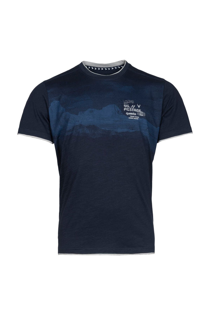 SOQUESTO Herren T-Shirt Fotoprint
