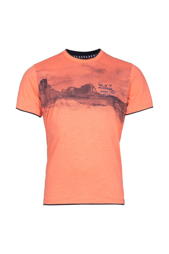 SOQUESTO Herren T-Shirt Fotoprint