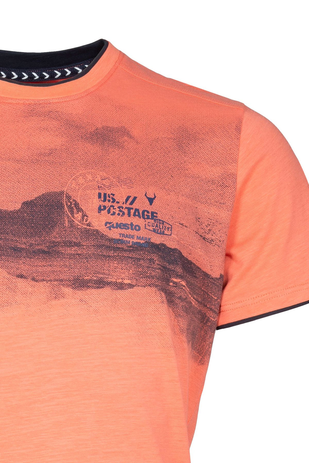SOQUESTO Herren T-Shirt Fotoprint
