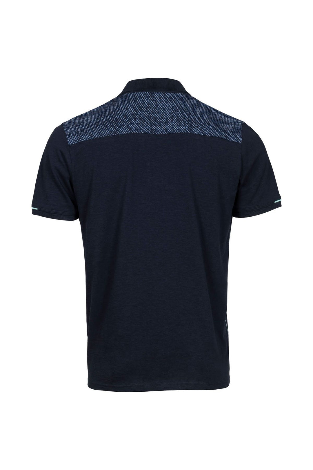SOQUESTO Herren Poloshirt Brustprint