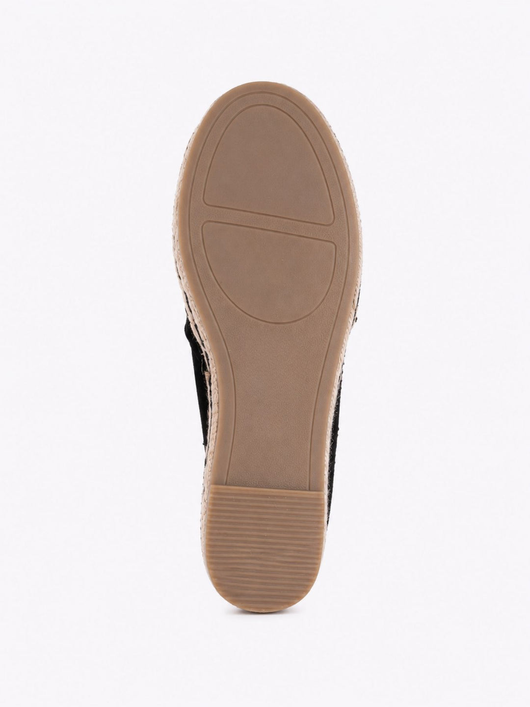 Espadrilles Stoff Schwarz
