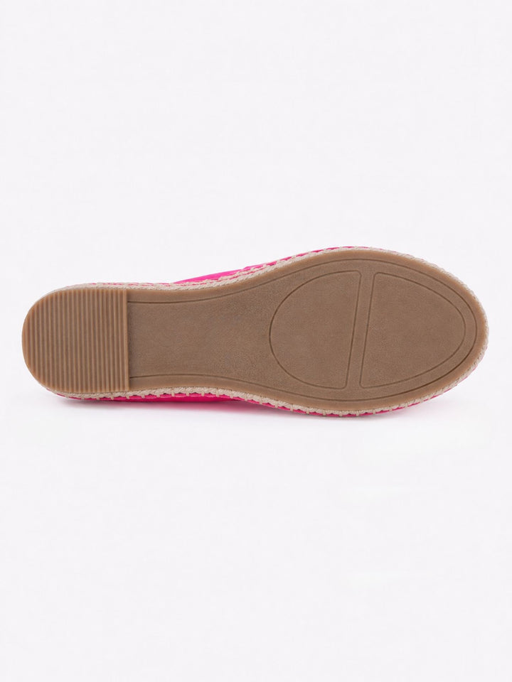 Espadrilles Stoff Pink