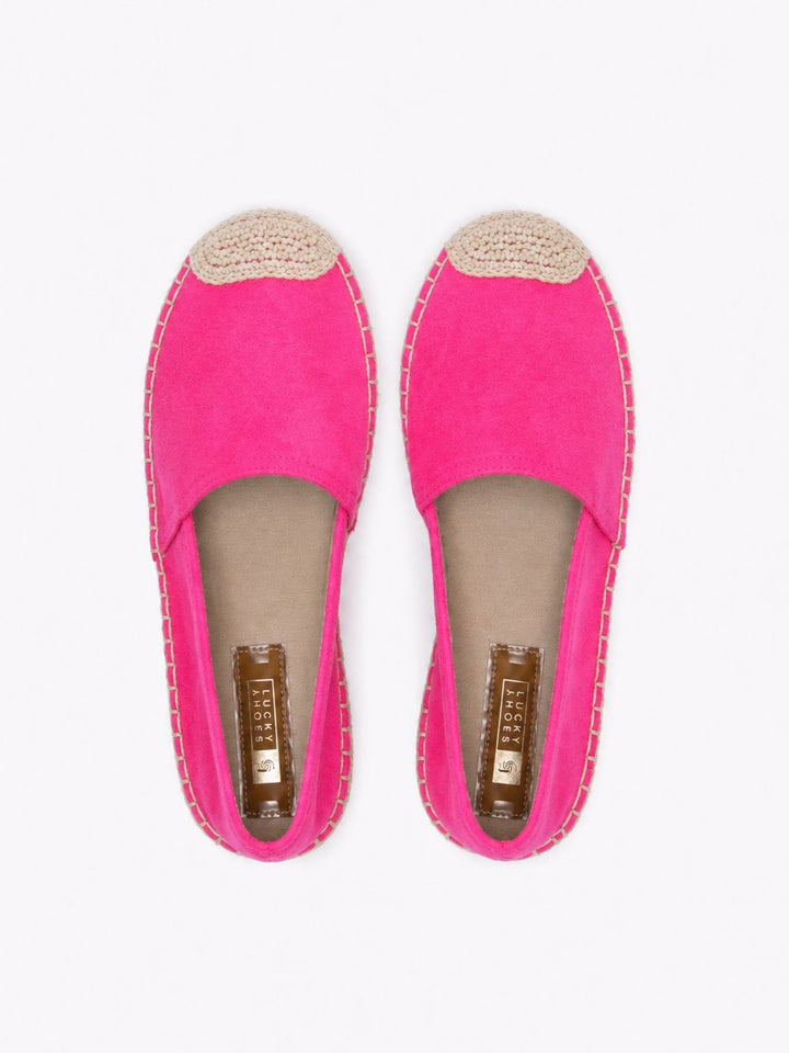 Espadrilles Stoff Pink