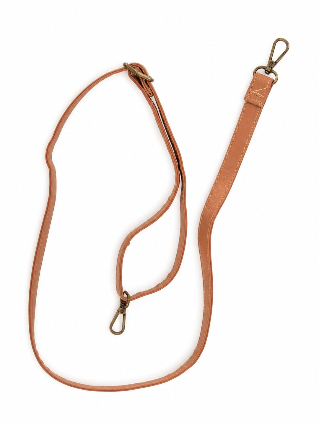 Kleine Korntasche mit Kordelgriffen und Riemen