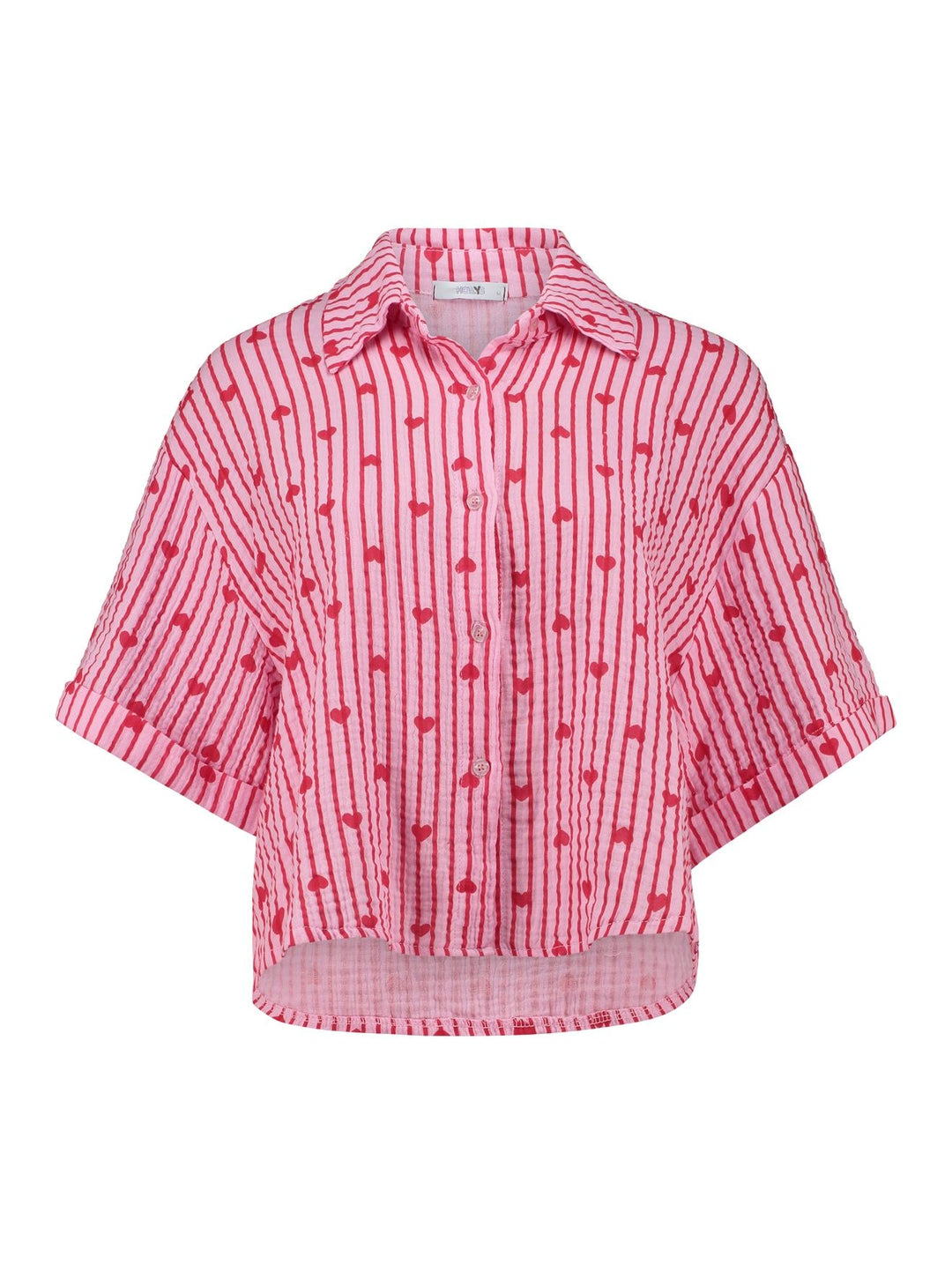 Kurzbluse Damen SS C BL No44ra