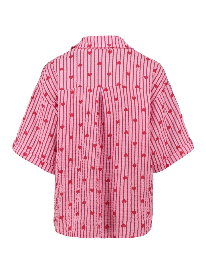 Kurzbluse Damen SS C BL No44ra